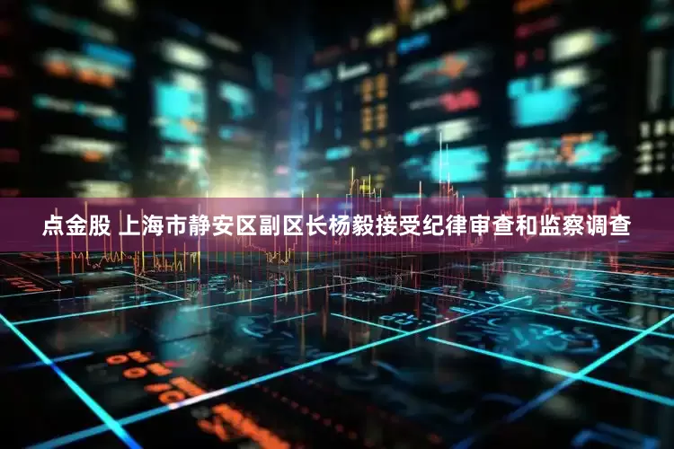 点金股 上海市静安区副区长杨毅接受纪律审查和监察调查