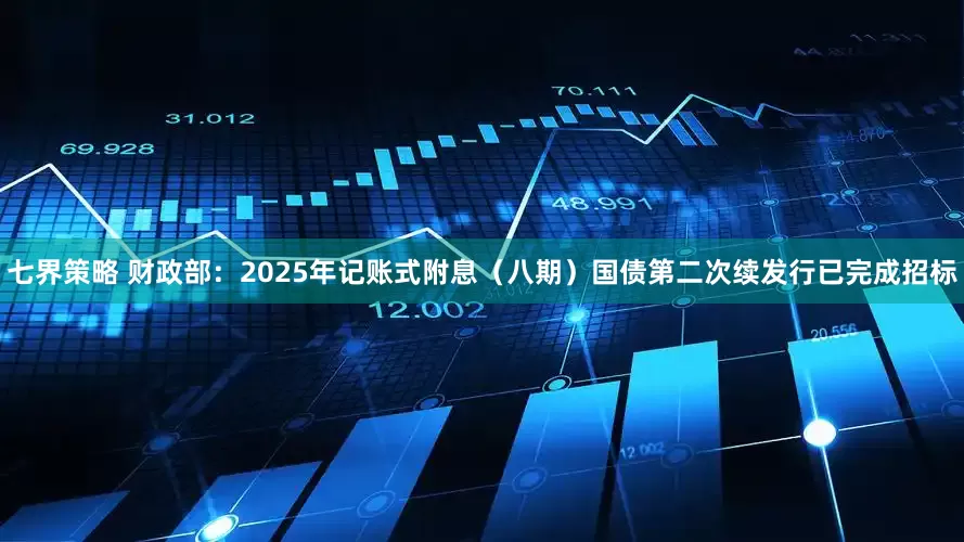 七界策略 财政部：2025年记账式附息（八期）国债第二次续发行已完成招标