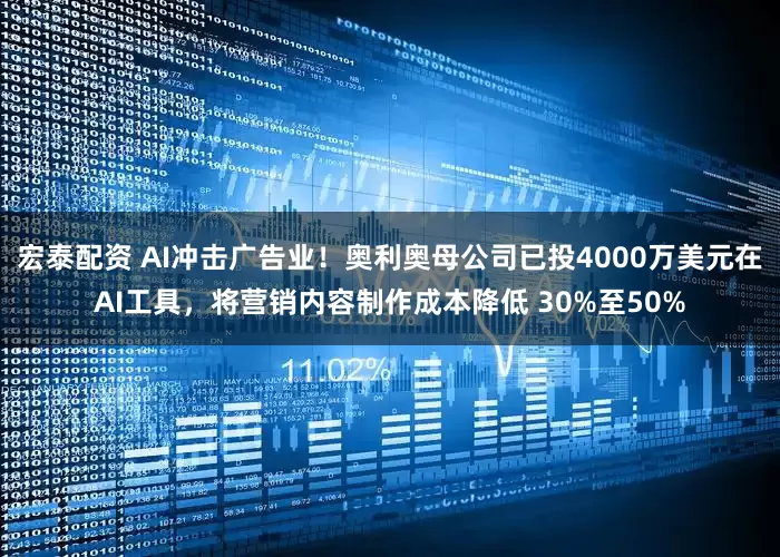 宏泰配资 AI冲击广告业！奥利奥母公司已投4000万美元在AI工具，将营销内容制作成本降低 30%至50%